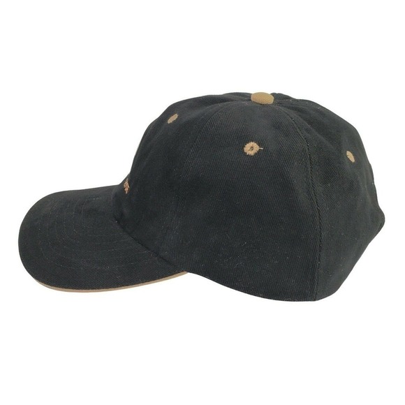 National Park Moraine Lake Black Snapback Hat Cap - Picture 2 of 5